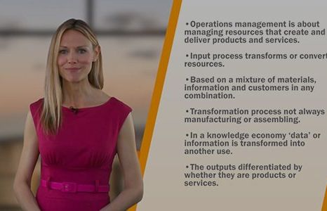 Certificate in Operations Management